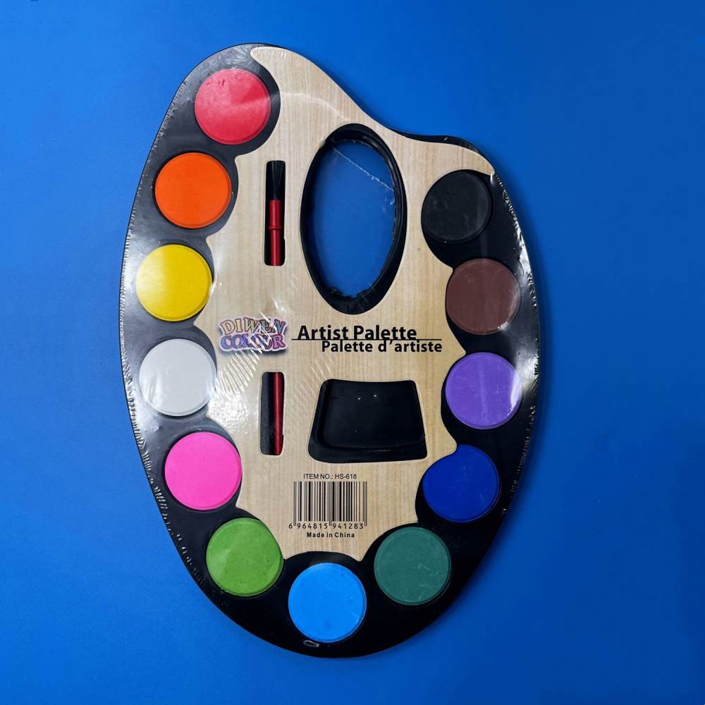 12 Solid Watercolor Pigment Ki - Painting Supplies review and price