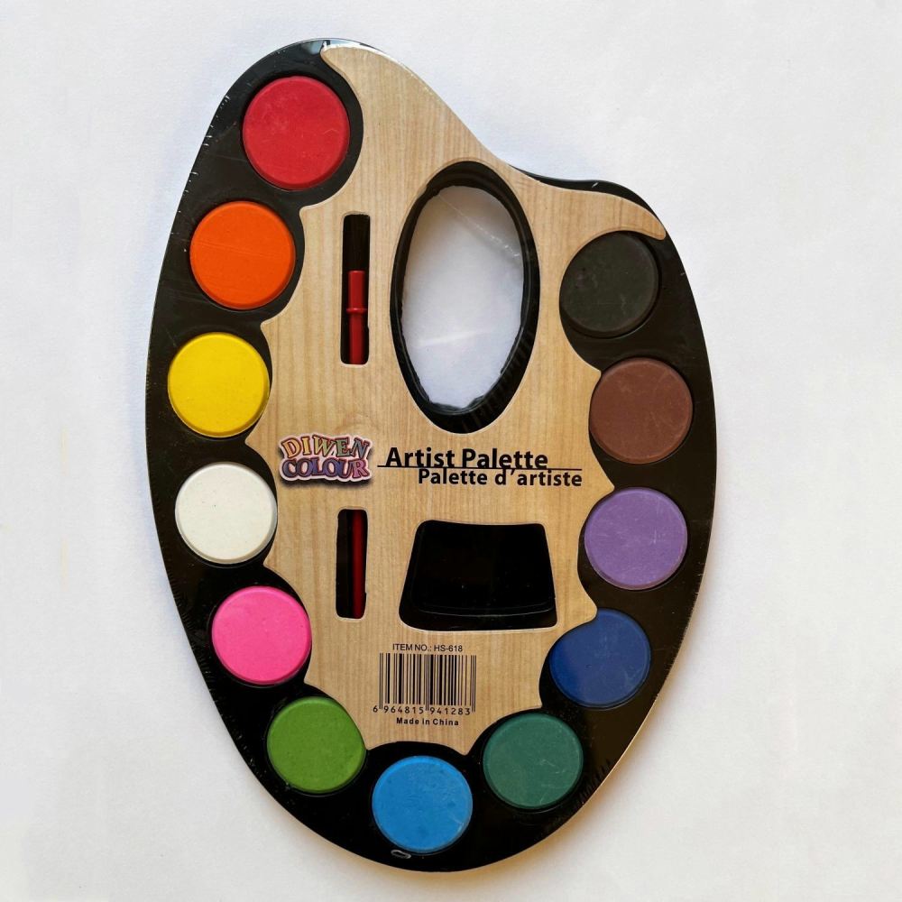 12 Solid Watercolor Pigment Ki - Painting Supplies review and price
