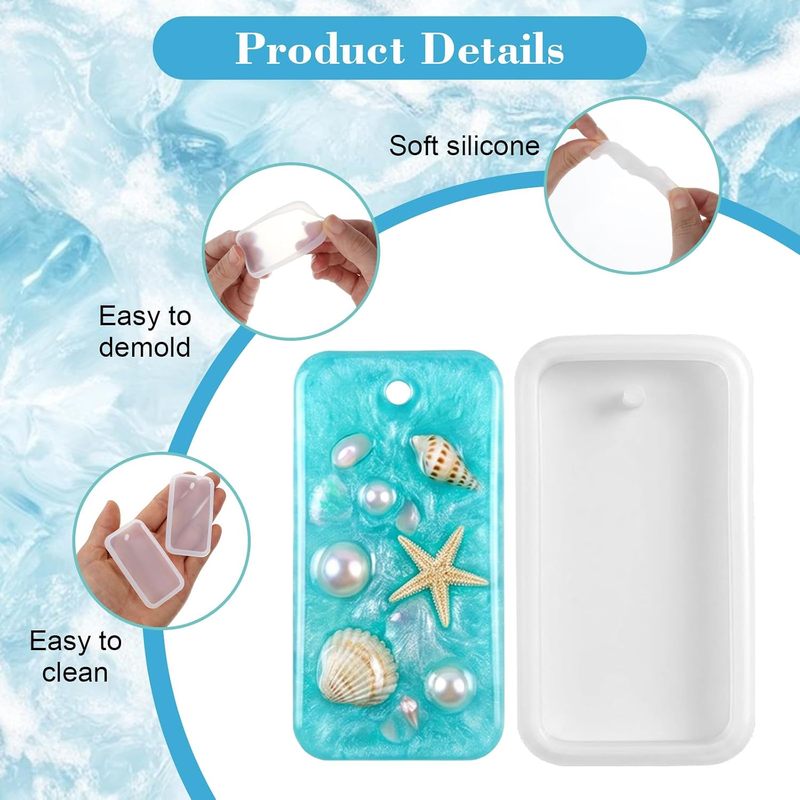 10Resin keychain jewelry casti - Silicone Epoxy Resin Molds Set review and price