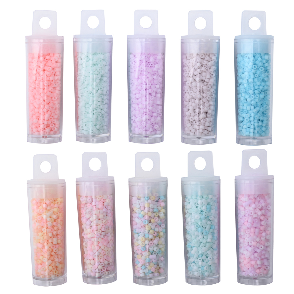 1200pcs 2mm Macaron Small Craf - Glass Seed Beads 2Mm Jewelry Making review and price