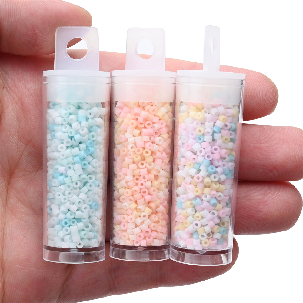 1200pcs 2mm Macaron Small Craf - Glass Seed Beads 2Mm Jewelry Making review and price
