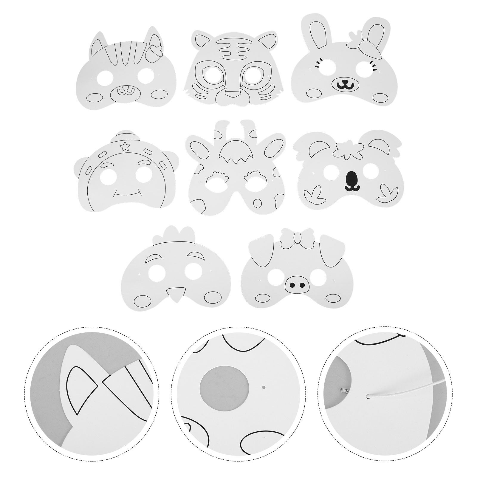 1Set Animal Shaped Blank Paper - Painting Supplies review and price