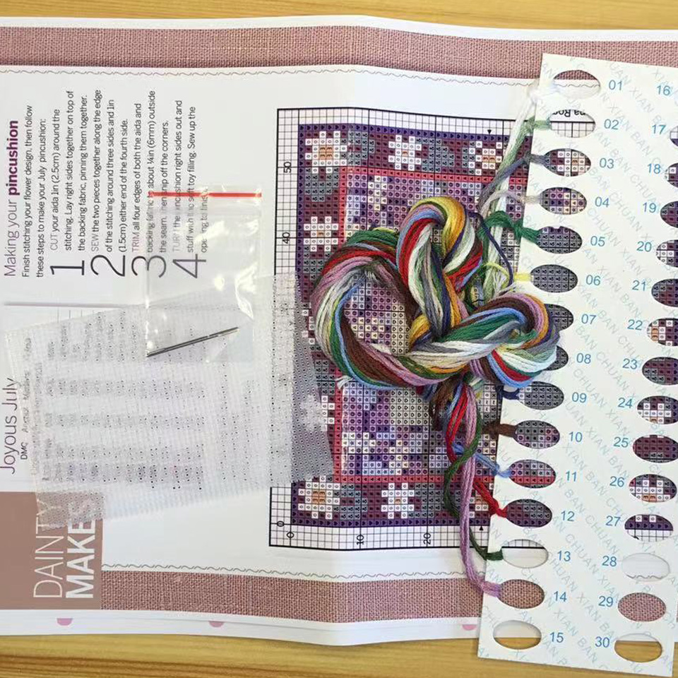 ZC133 Cross stitch kits Cross- - Cotton Embroidery Thread Skeins review and price