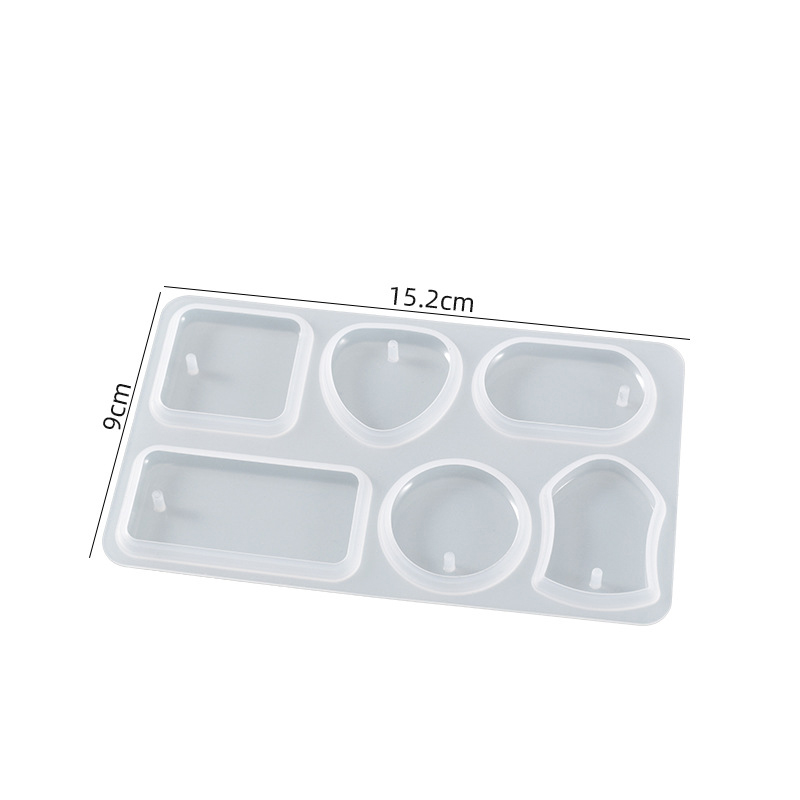 DIY Keychain Pendant Silicone  - Silicone Epoxy Resin Molds Set review and price