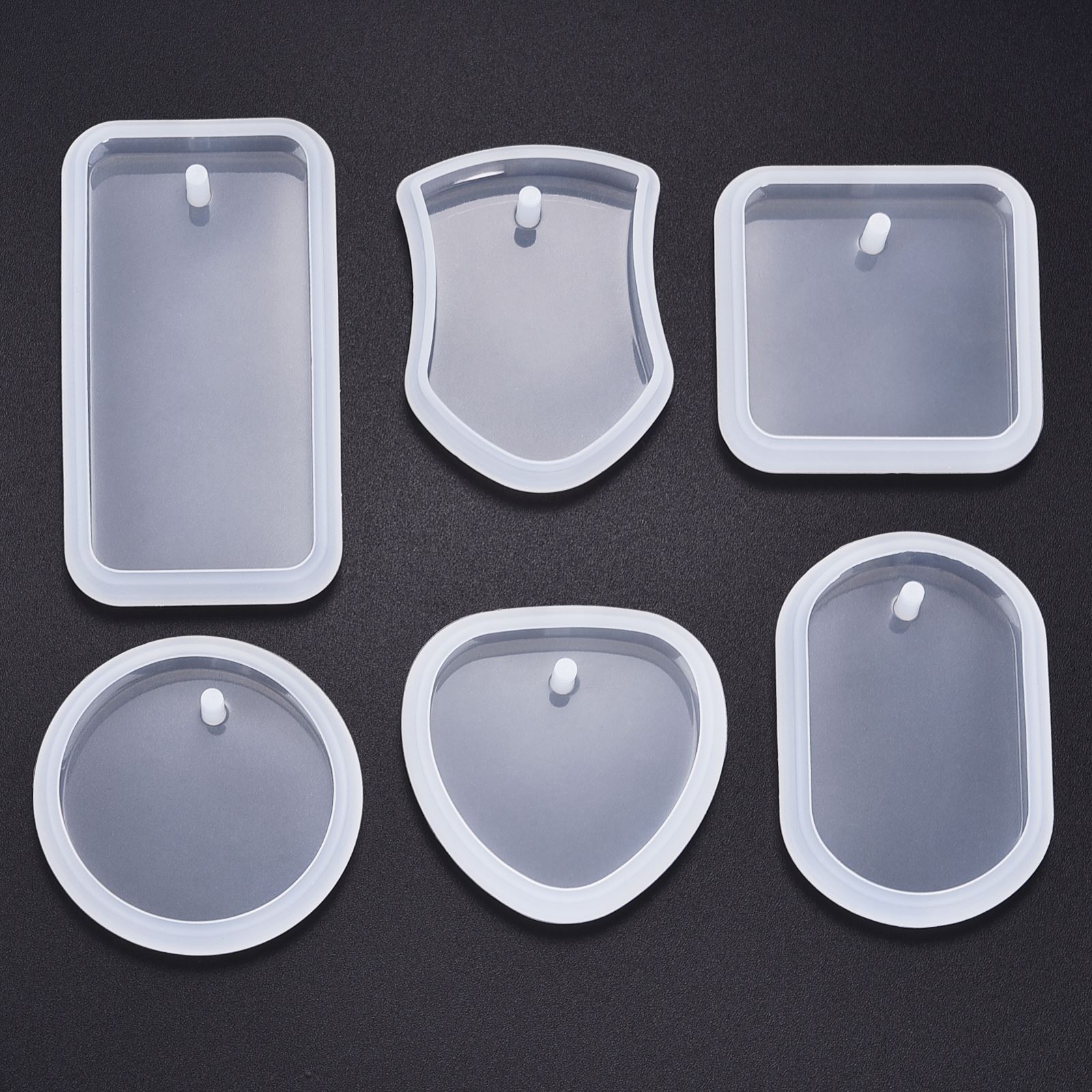 DIY Keychain Pendant Silicone  - Silicone Epoxy Resin Molds Set review and price