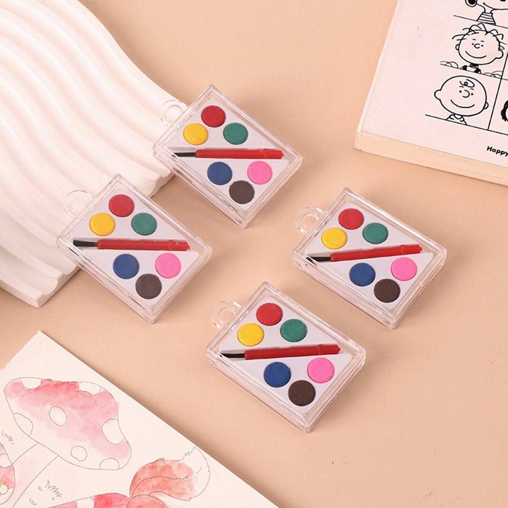 Portable with Painting Brush W - Watercolor Paint Set Solid Pigment review and price