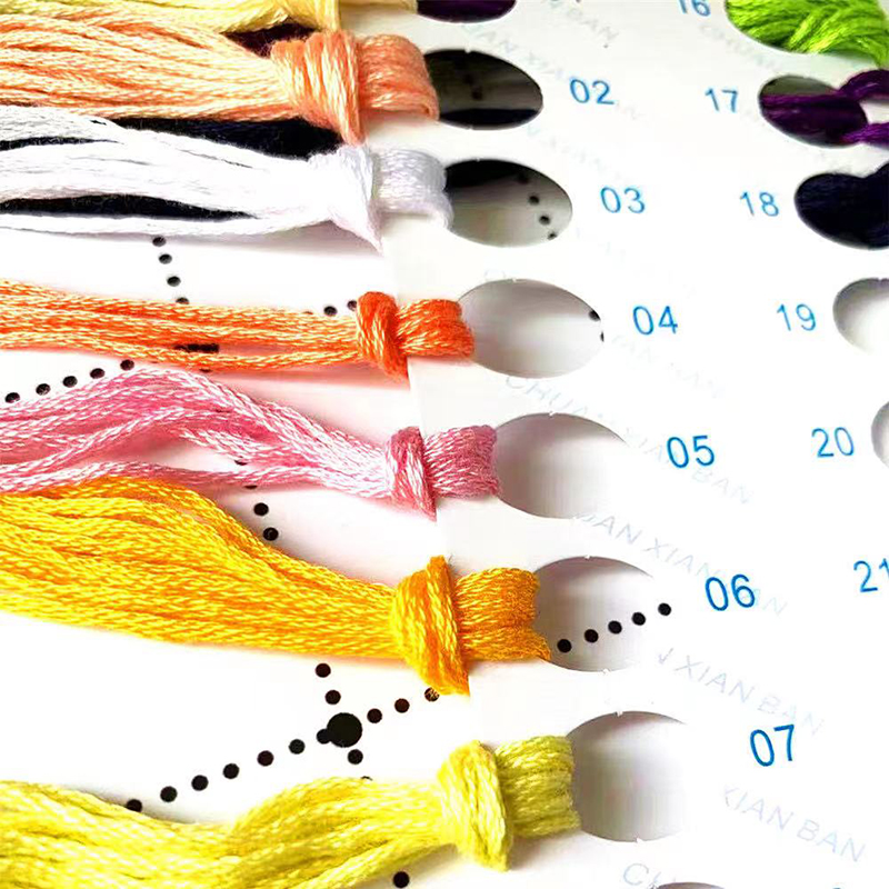 ZZ2315 Beadwork Sets DIY Craft - Cotton Embroidery Thread Skeins review and price