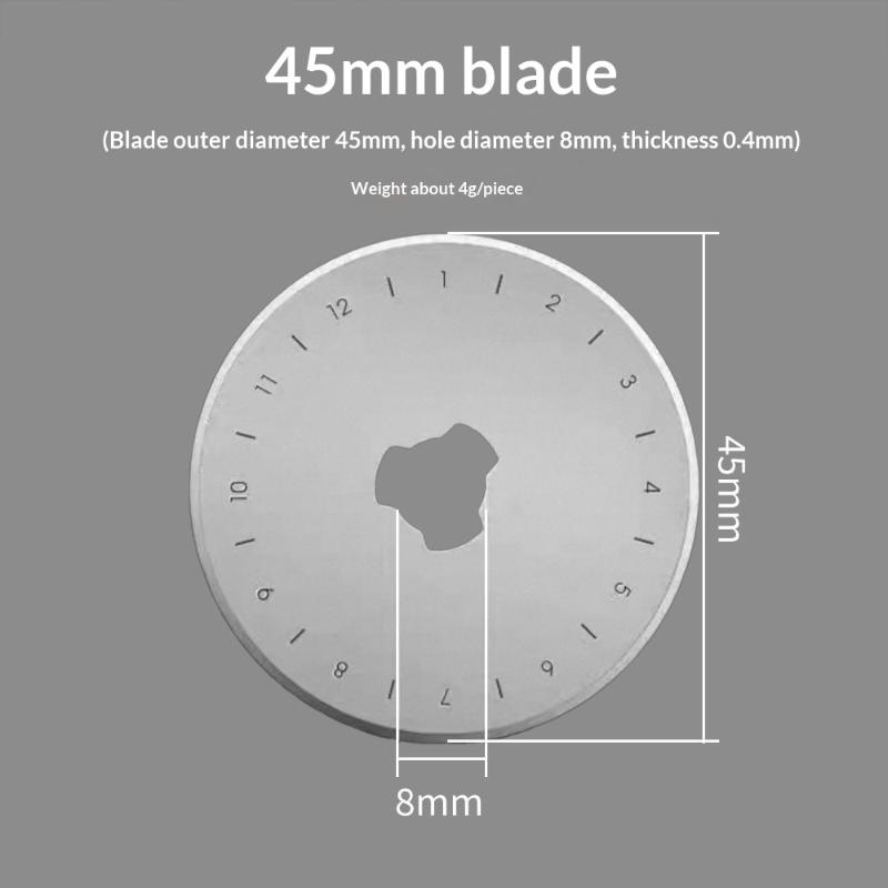 5/10PCS 45mm Rotary Cutter Sha - Rotary Cutter For Fabric 45Mm review and price