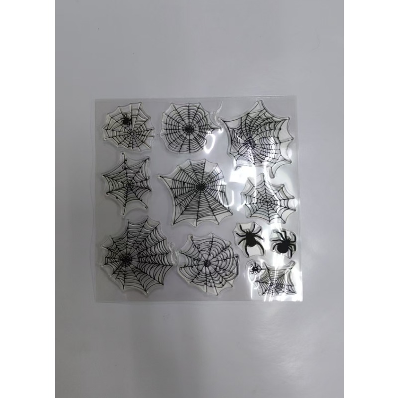 Retro Halloween Trees Wreaths  - Clear Silicone Stamps For Card Making review and price