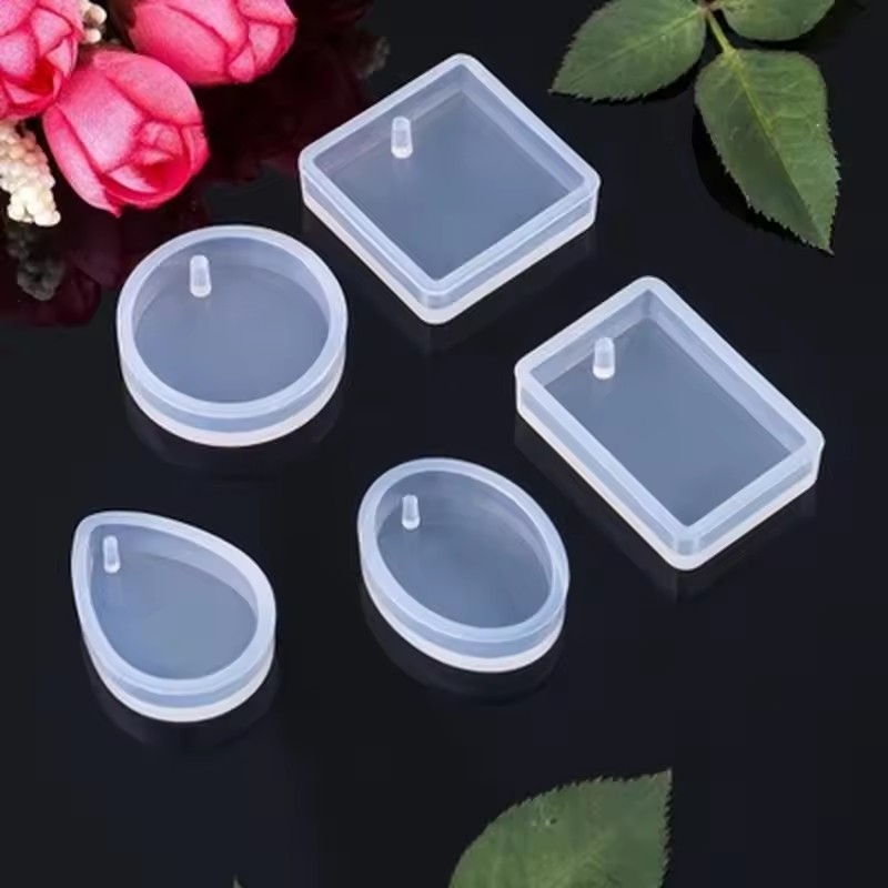 20Pcs/Set DIY Keychain Pendant - Silicone Epoxy Resin Molds Set review and price